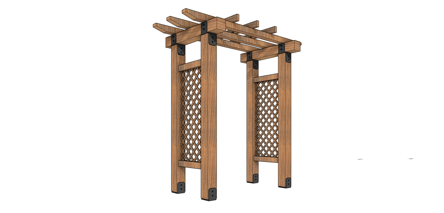 DIY Instructions - Garden Trellis