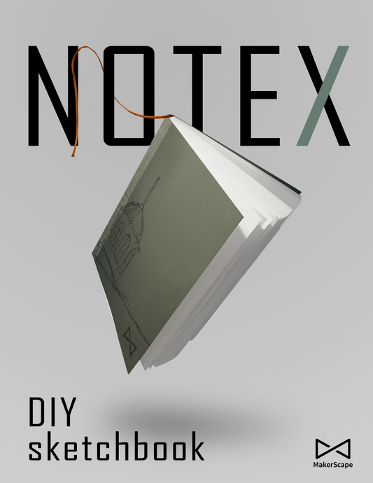 DIY Sketchbook– Printable Notebook PDF with Step-by-Step Bookbinding Instructions